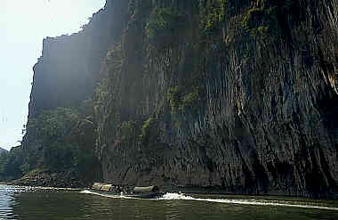 Mekong River near Luang Prabang, Laos.